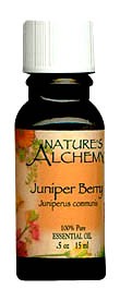 Nature&rsquo;s Alchemy 100% Pure Essential Oil Juniper Berry 0.5 OZ